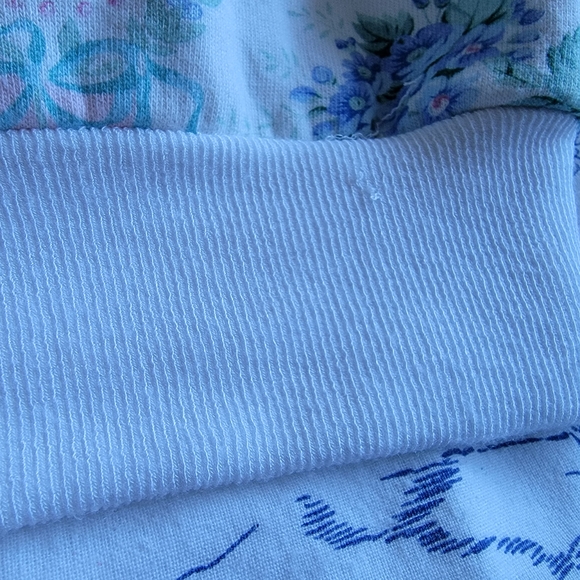 Selkie Pastel Floral Puff Sleeve Blouse XS - Picture 6 of 8